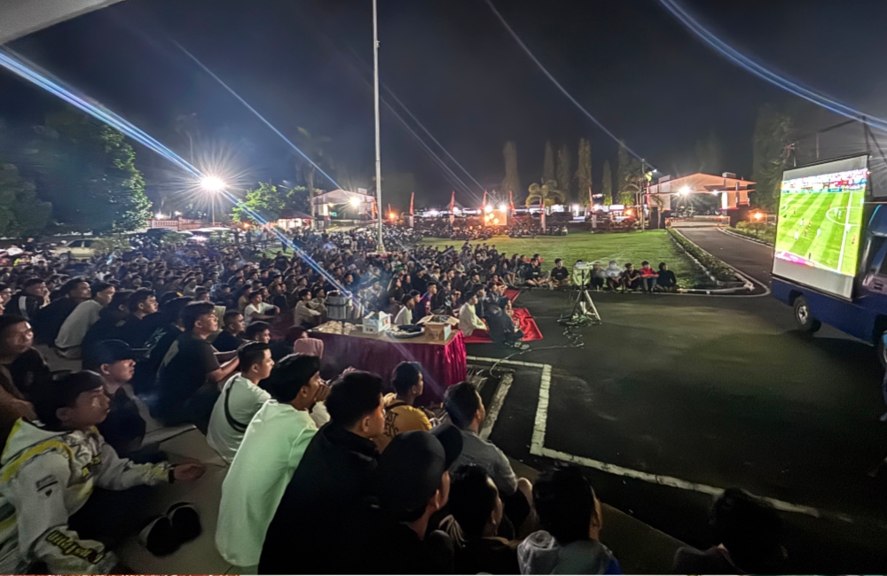 Spanyol Juara Piala Dunia, Wabup Pimpin Nobar di Bengkulu Utara