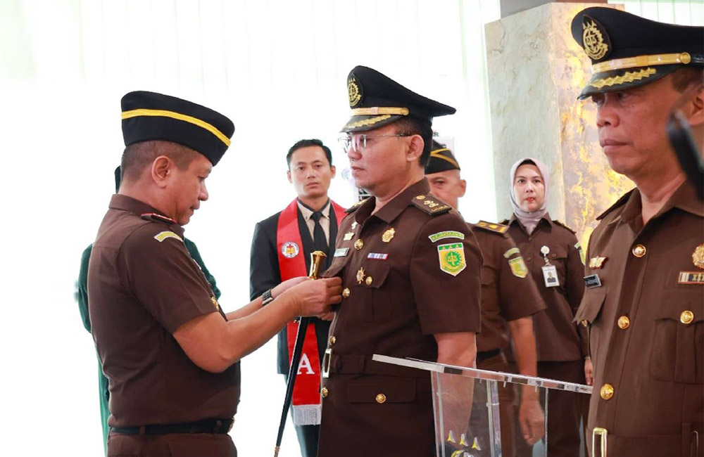 Lantik 6 Pejabat Eselon II dan III, Babak Baru Kejati Bengkulu
