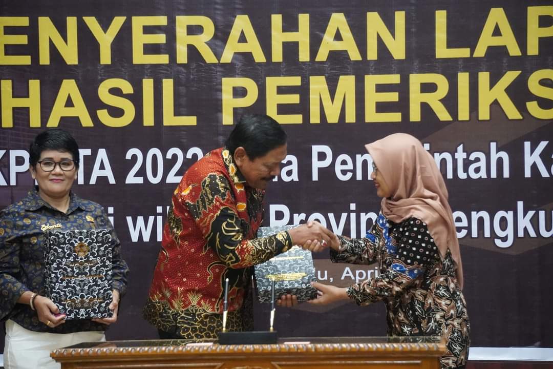 Berhasil Akredibilitas Pelaporan Keuangan, Bengkulu Utara Kembali Terima WTP