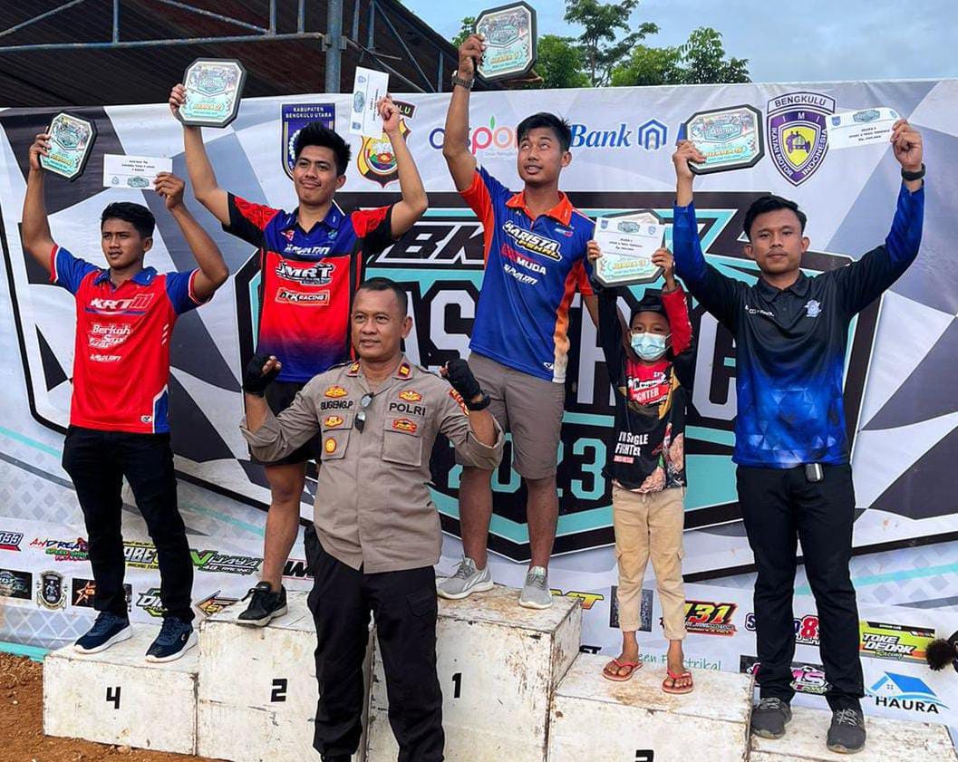 Tim Besutan Polsek Napal Putih Sumbang Juara Umum di Event Gass Track 2023