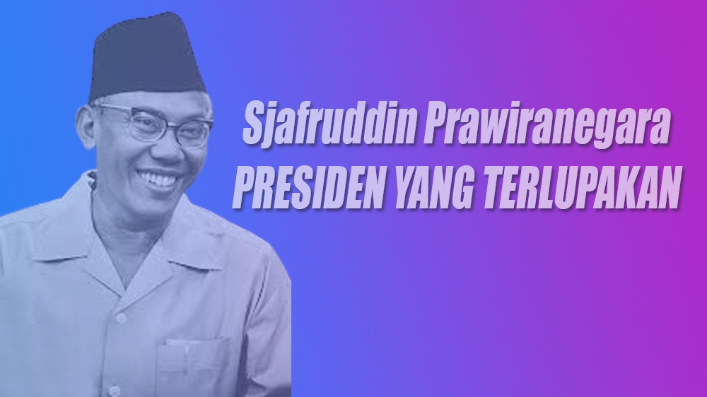 Sjafruddin Prawiranegara Presiden RI yang Terlupakan, Pimpin Saat Darurat