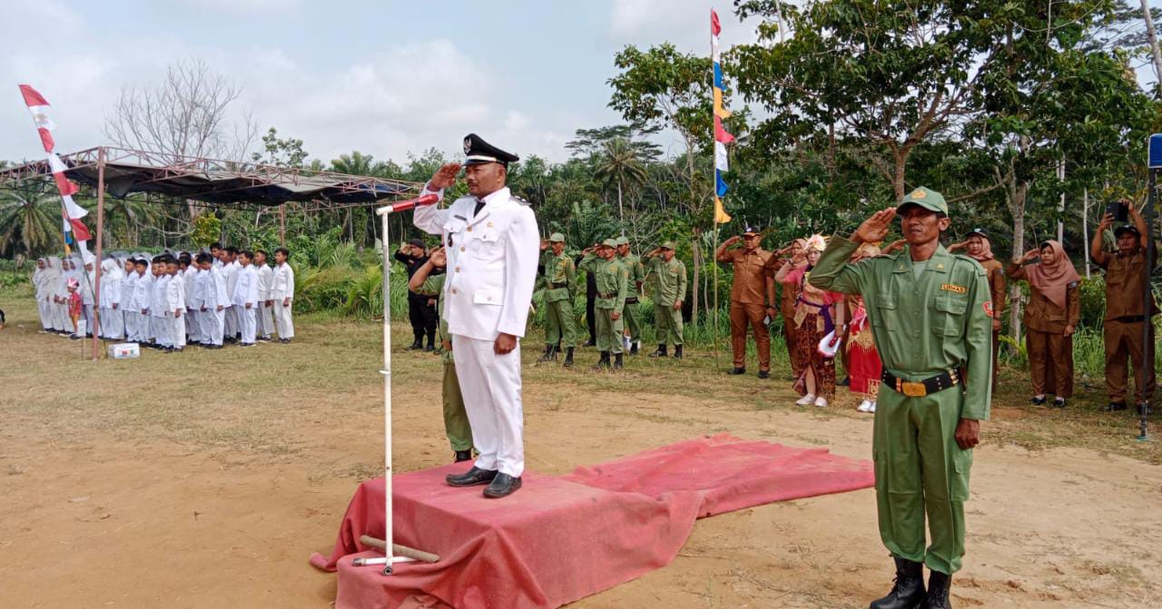 Ragam Lomba dan Upacara Bendera Semarakkan Kemerdekaan HUT RI ke 78 di Desa Air Petai