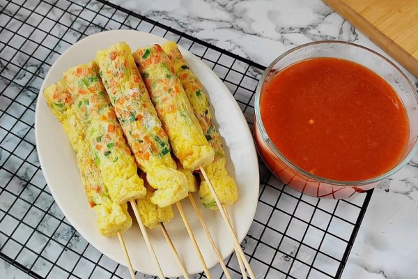 Campuran Sosis dan Telur Ternyata Bisa Jadi Camilan Lezat dan Praktis yang Lezat