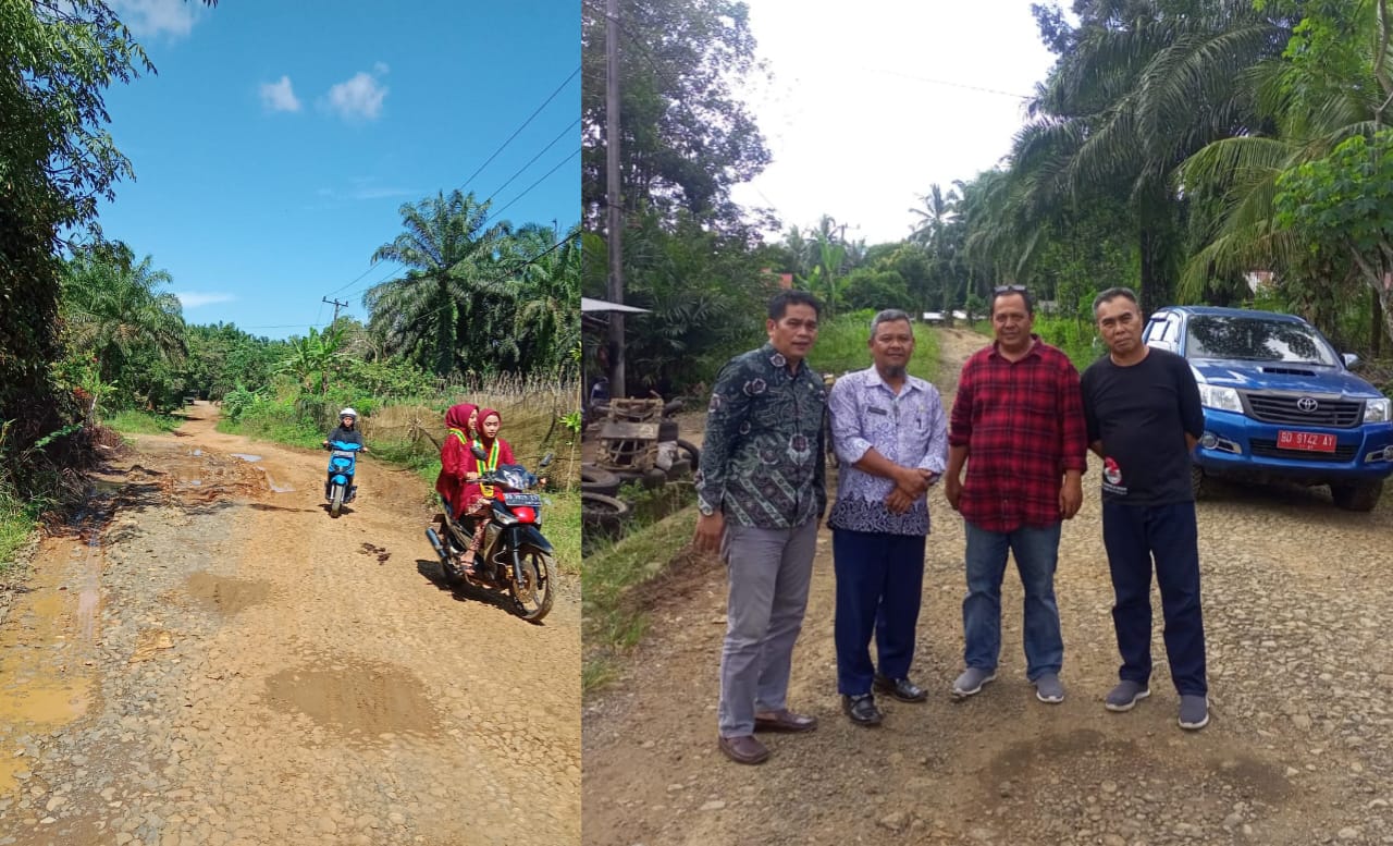 Setelah Viral, Pemprov Bengkulu Bakal Sentuh Jalan Rusak di Talang Tua - Arga Mulya 