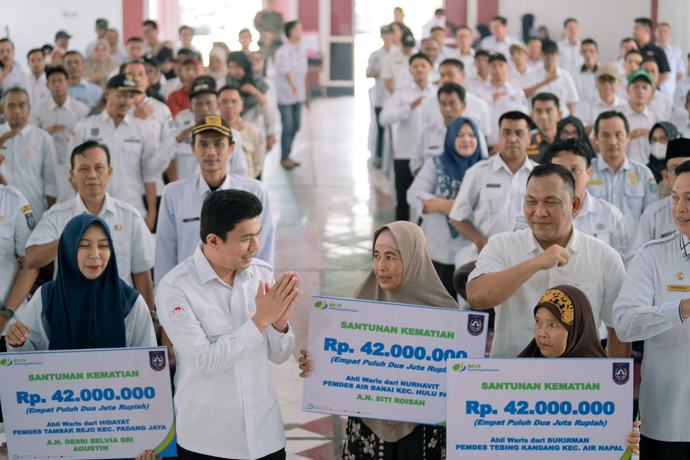 Kolaborasi Bersama BPJS TK, Pemkab Berikan Perlindungan Parades Lewat JKM