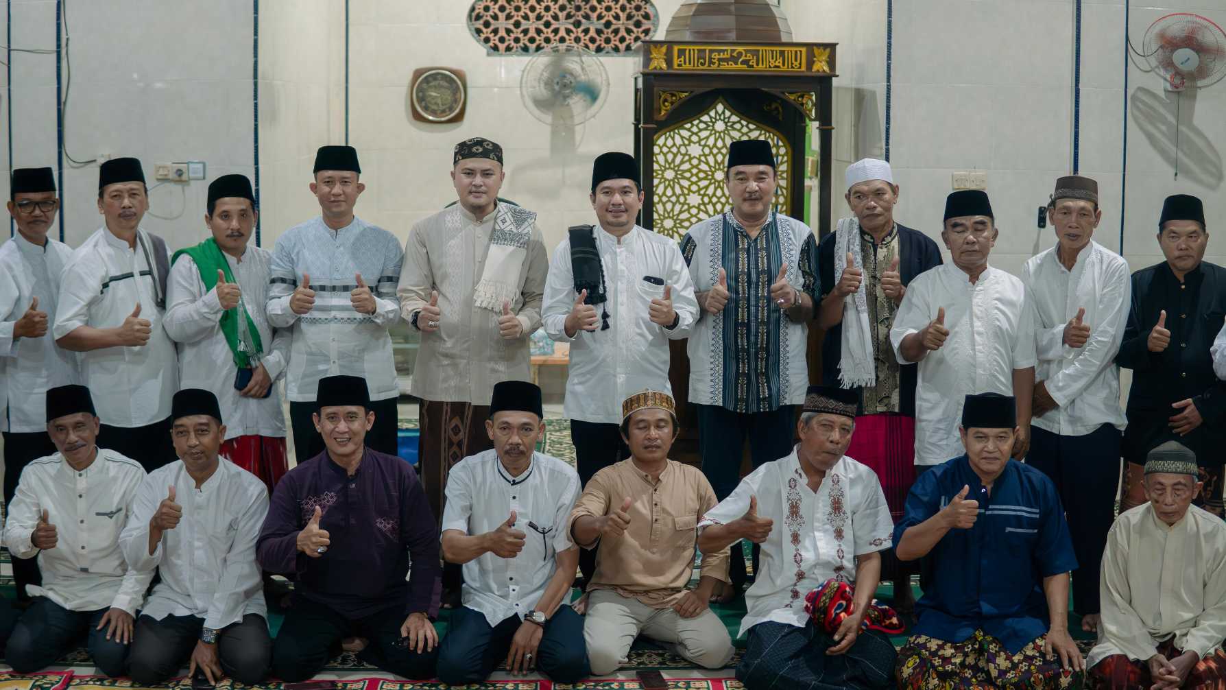 Safari Ramadhan Bupati Bengkulu Utara, Jamaah di Masjid Desa Bukit Tinggi Membludak 