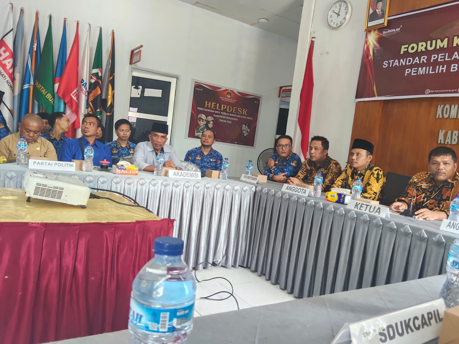 KPU Mukomuko Buka Ruang Evaluasi Data Pemilih