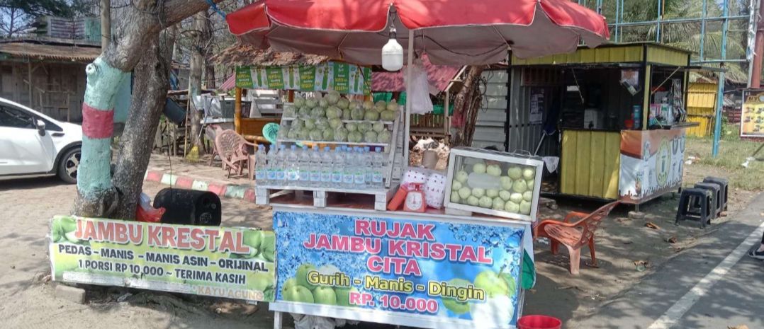 Jajanan Rujak Jambu Kristal Sport Centre Bengkulu, Ini Kandungan Nutrisi dan Manfaatnya