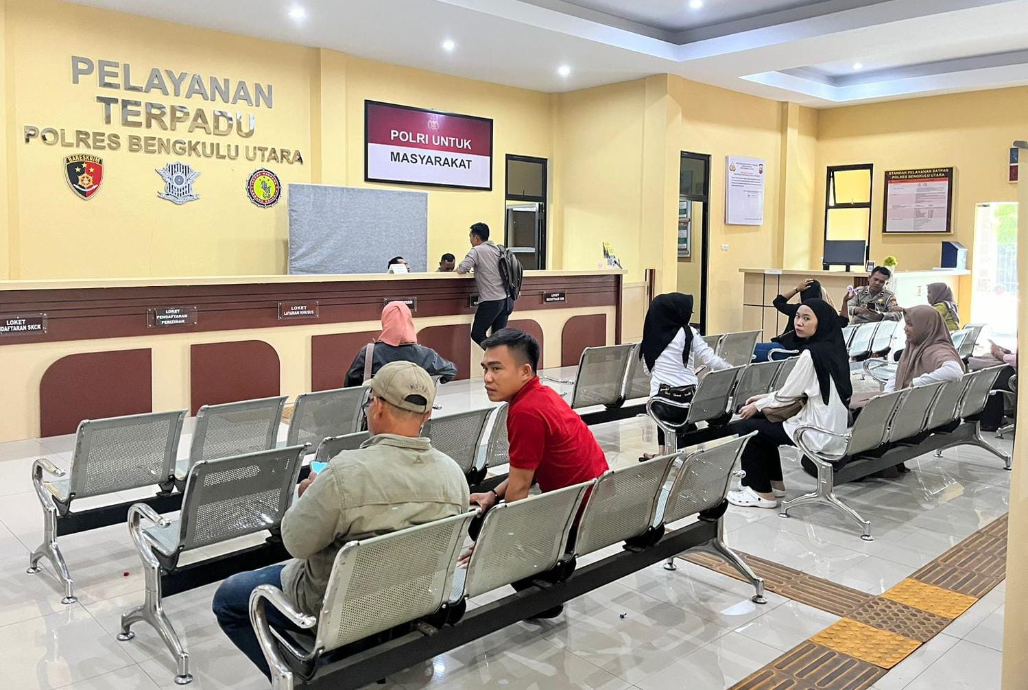 Pasca Pengumuman, PPPK Paruh Waktu Serbu Kantor Polres Bengkulu Utara