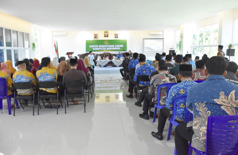 Kemenag Mukomuko Komitmen Jaga Harmoni Umat di Mukomuko