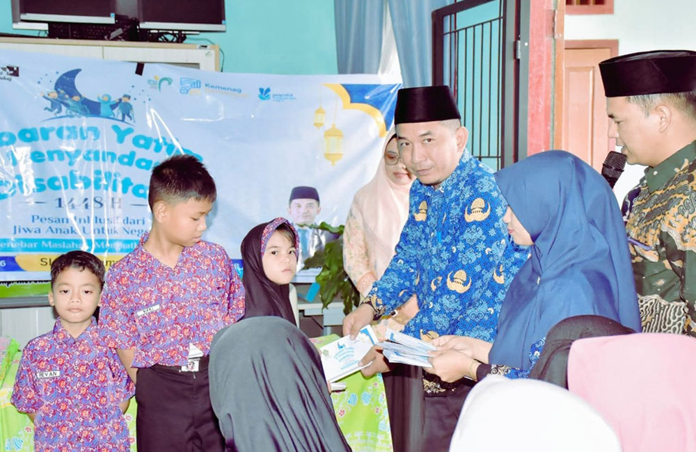DWP Kemenag Mukomuko Hadir Menguatkan Anak Yatim dan Disabilitas