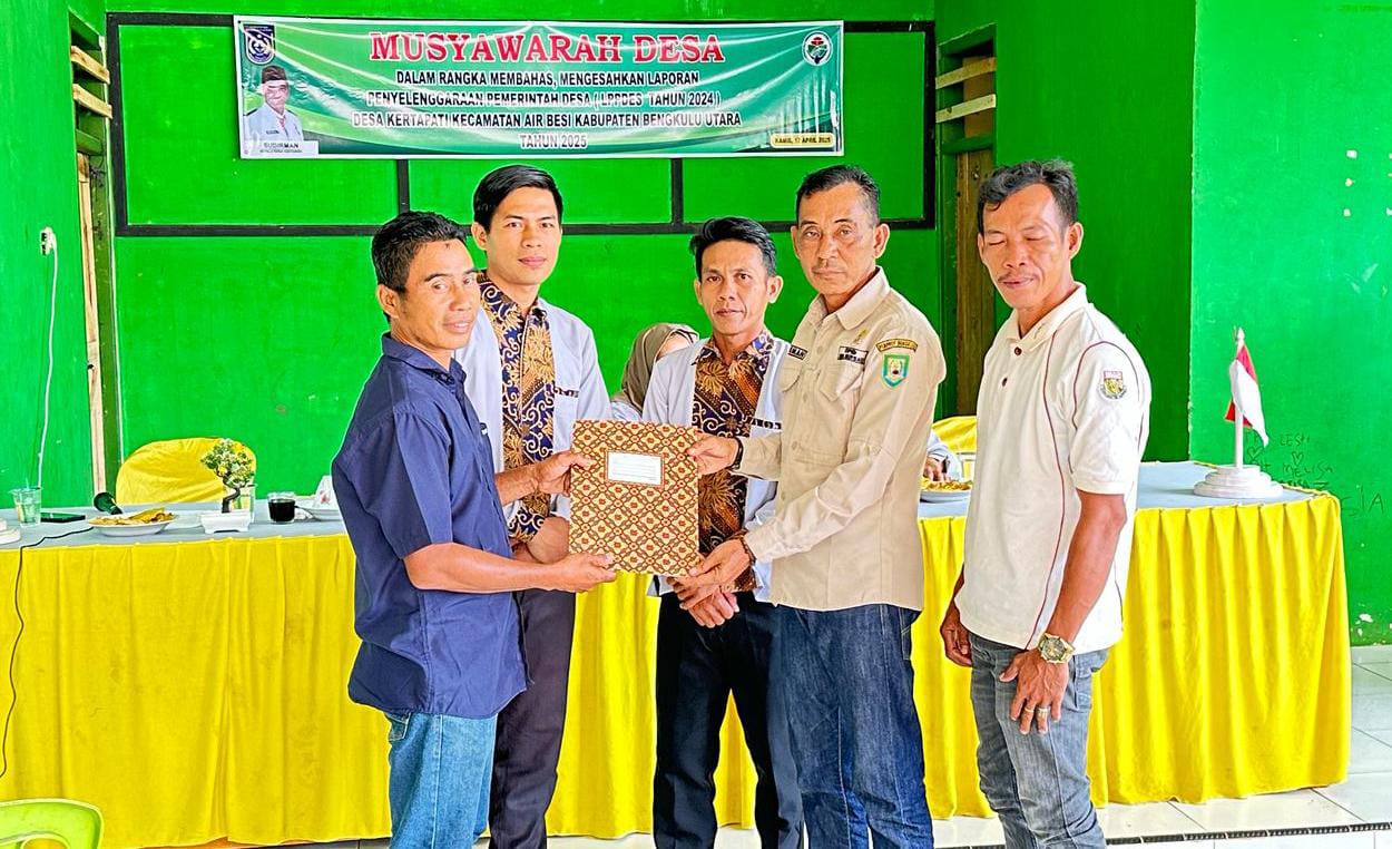 Salah Satu Wujud Transparansi Dana Desa, Pemdes Kertapati Gelar Musdes LPPDes 2024 