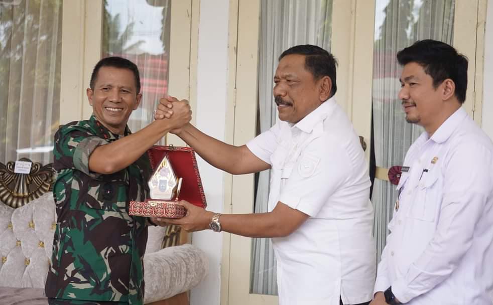 Kunker Pangdam II Sriwijaya di Bengkulu Utara, Bupati : Berkah untuk Daerah, Sehat-sehat Pak Panglima!