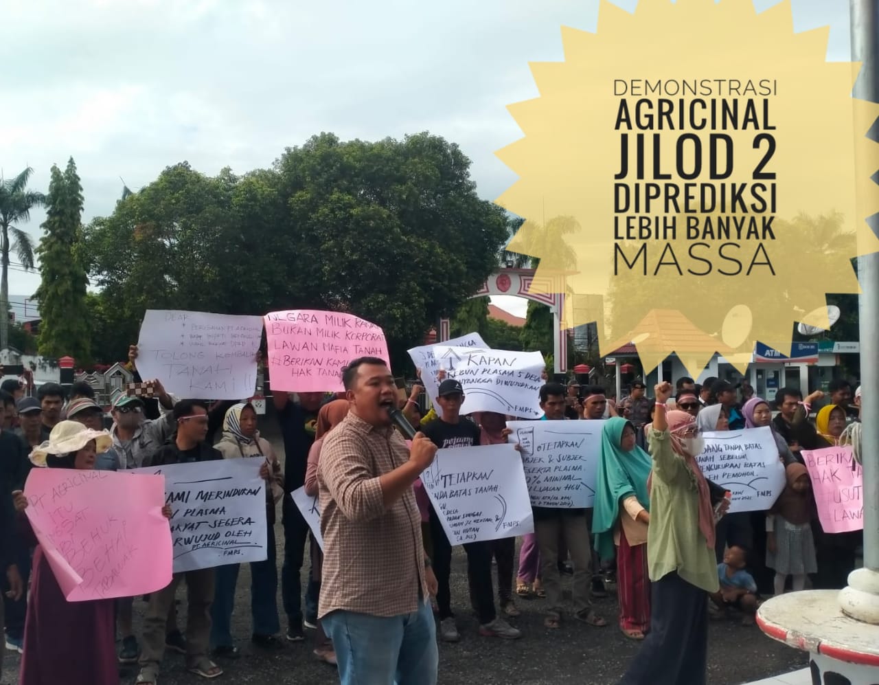 Aksi Demonstrasi Agricinal Jilid II Diprediksi Libatkan Massa Lebih Banyak, Berikut Keterangan Korlap