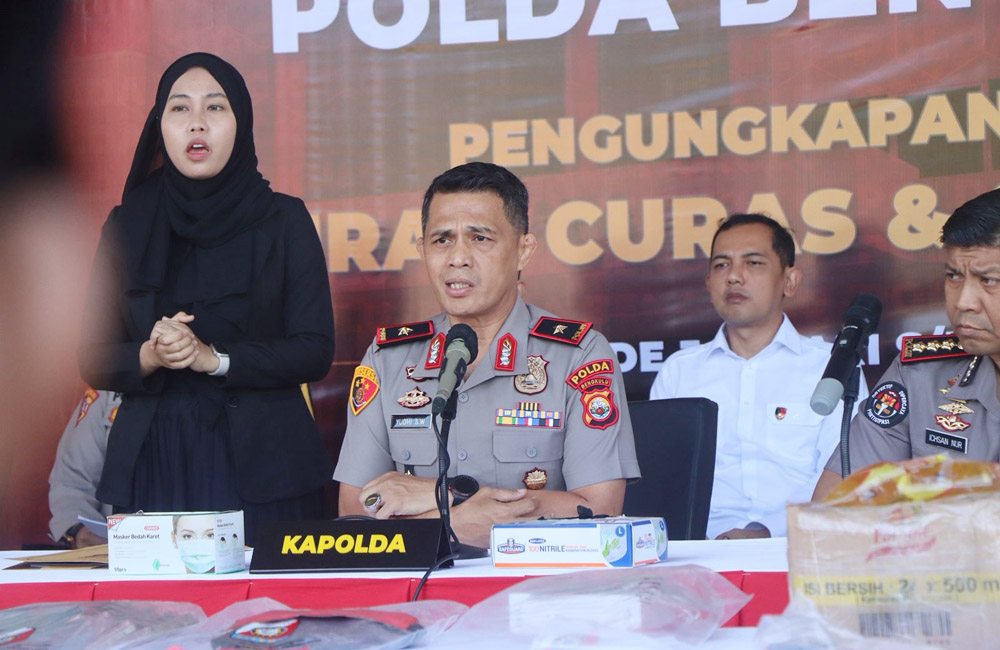 Kejahatan 3C, Polda Bengkulu dan Jajaran Terima 324 Laporan