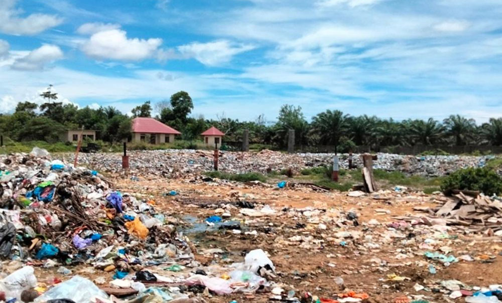 KLHK Larang Open Dumping, TPA Selagan Jaya Masih Jalan di Tempat