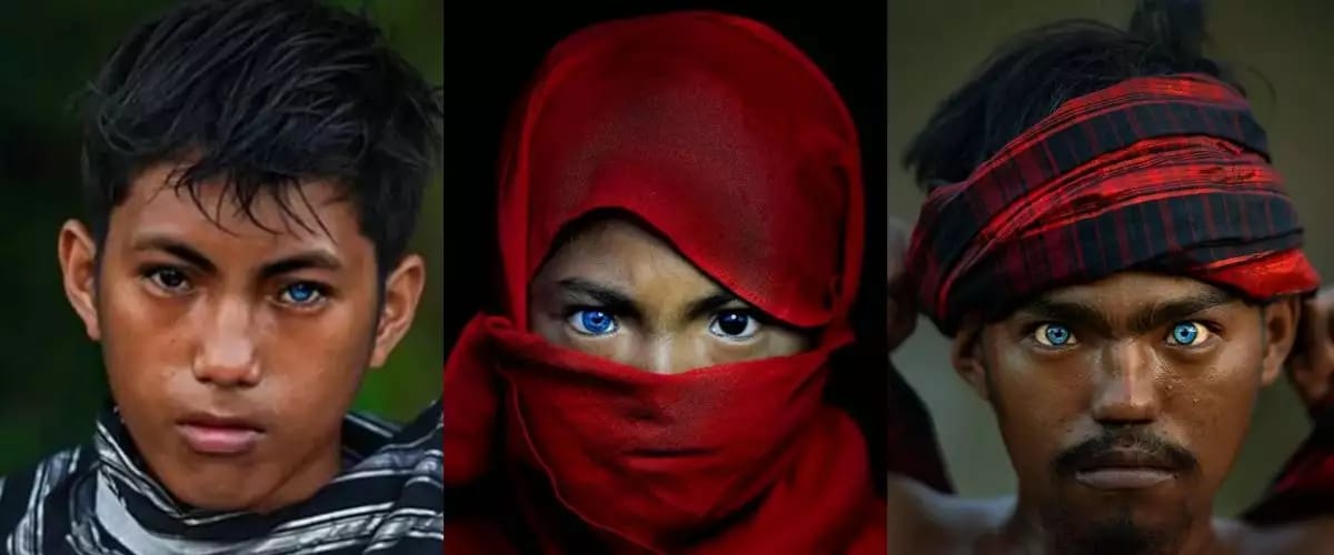 3 Suku Asli di Indonesia Memiliki Mata Biru Bak Bidadari dari Khayangan