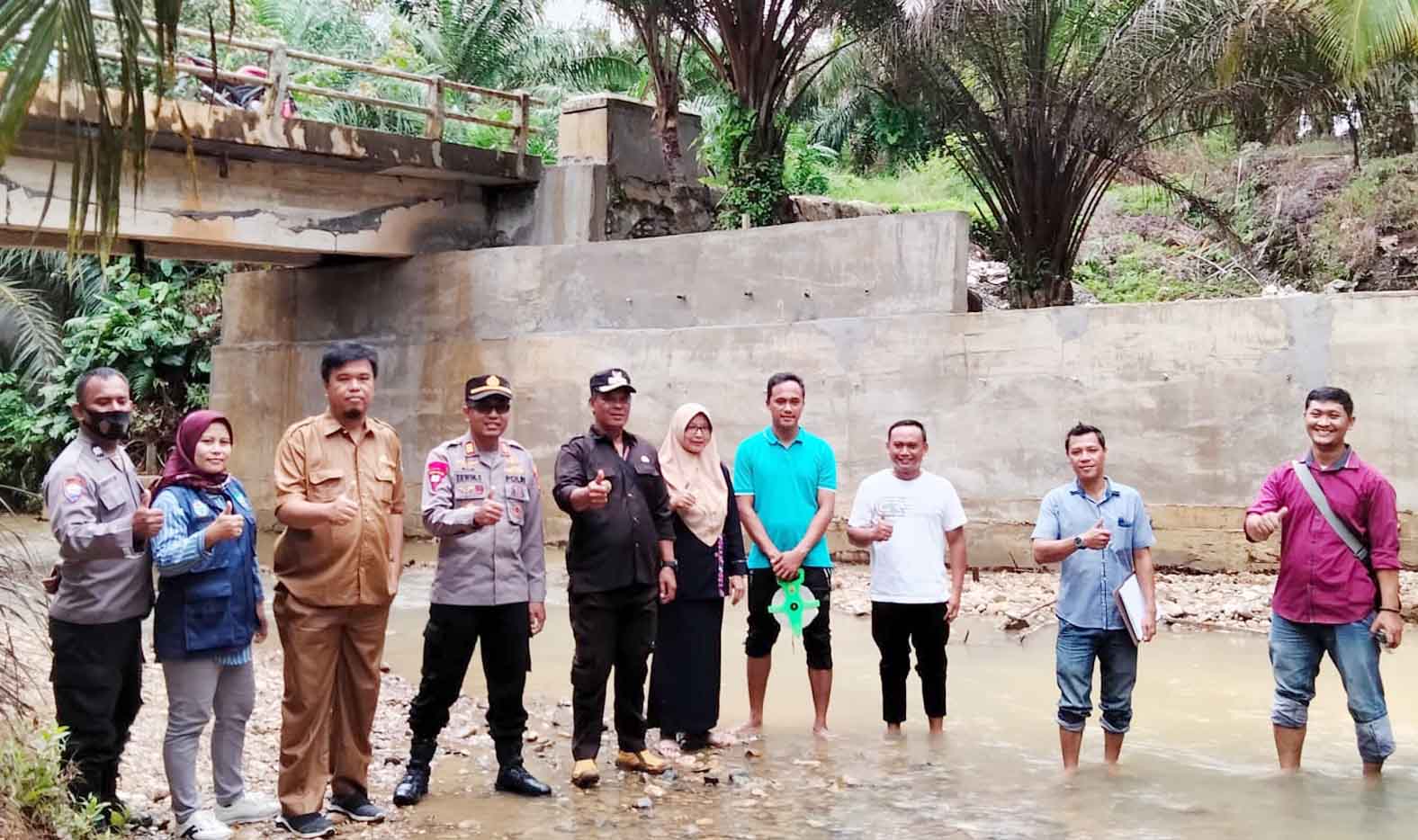 Jaga Urat Nadi Ekonomi Warga, Pemdes Cipta Mulya Sertifikasi Sayap Jembatan