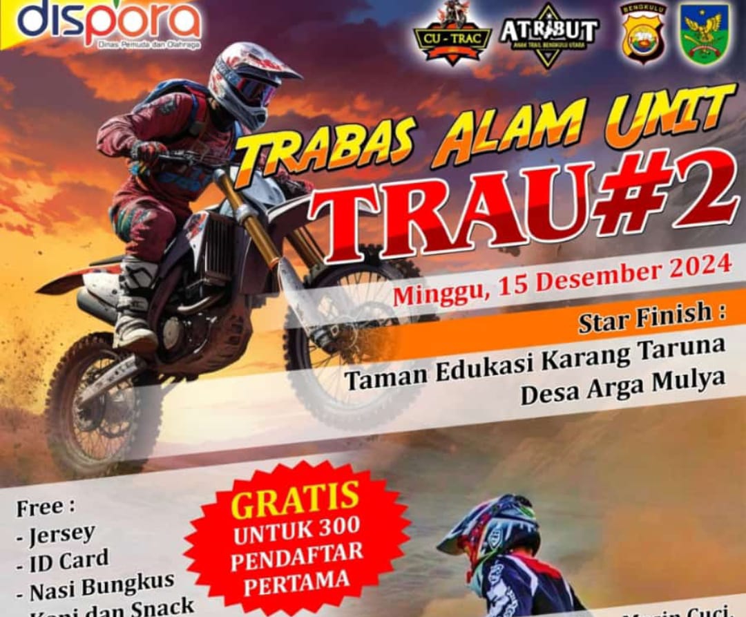 Trau#2, Trabas Bareng Wakil Bupati Bengkulu Utara di Desa Arga Mulya 