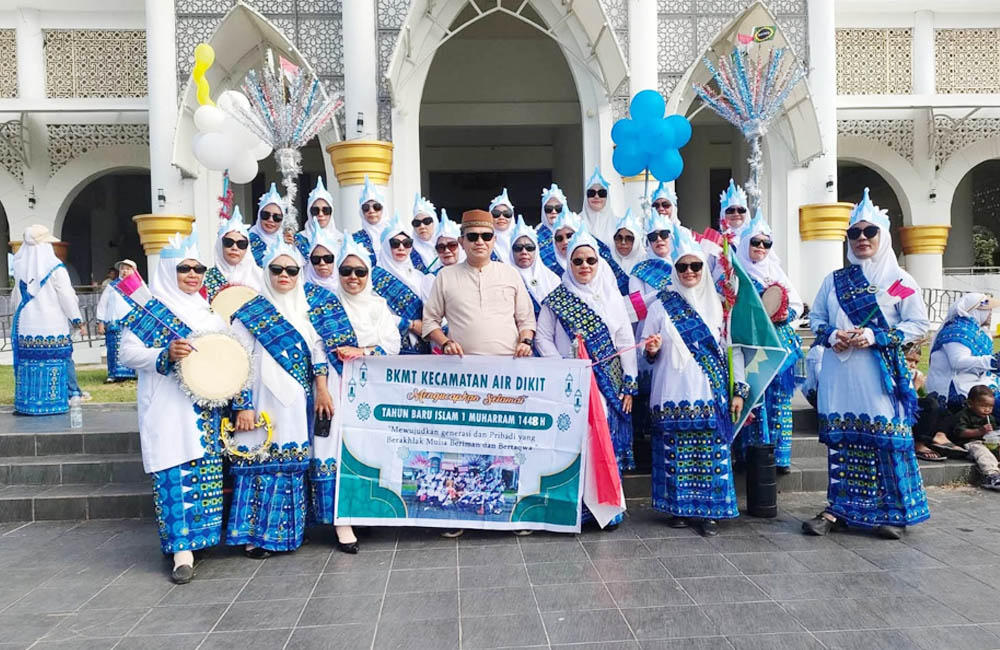 Semarak Tahun Baru Islam, BKMT Se-Mukomuko Gelar Karnaval Akbar