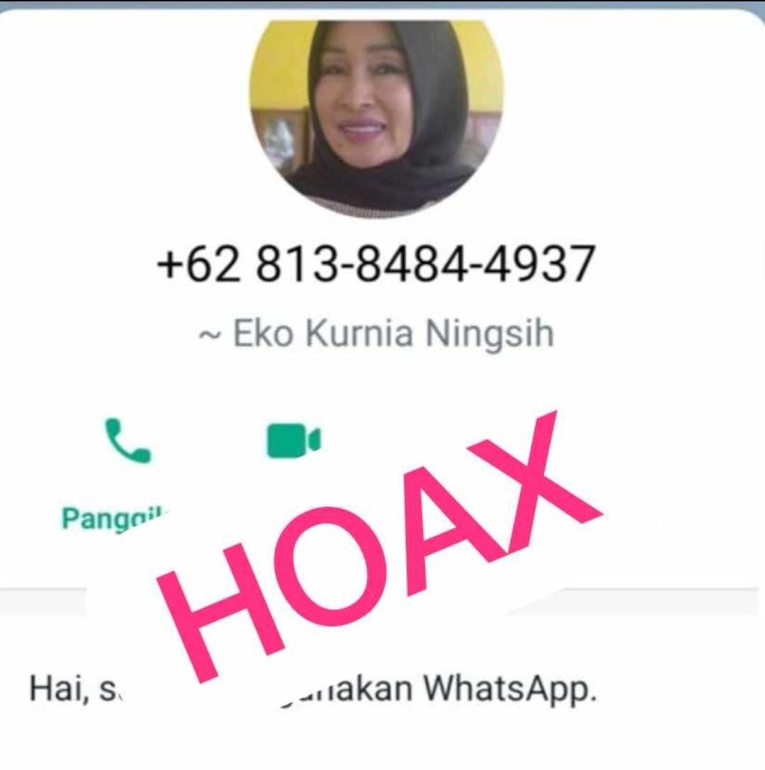Hati hati, Nomer WhatsApp Istri Bupati Bengkulu Utara, Ir Mian Palsu Beredar