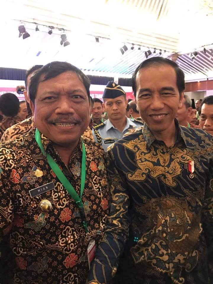 Soal Infrastruktur, Mian “Ngadu” ke Jokowi