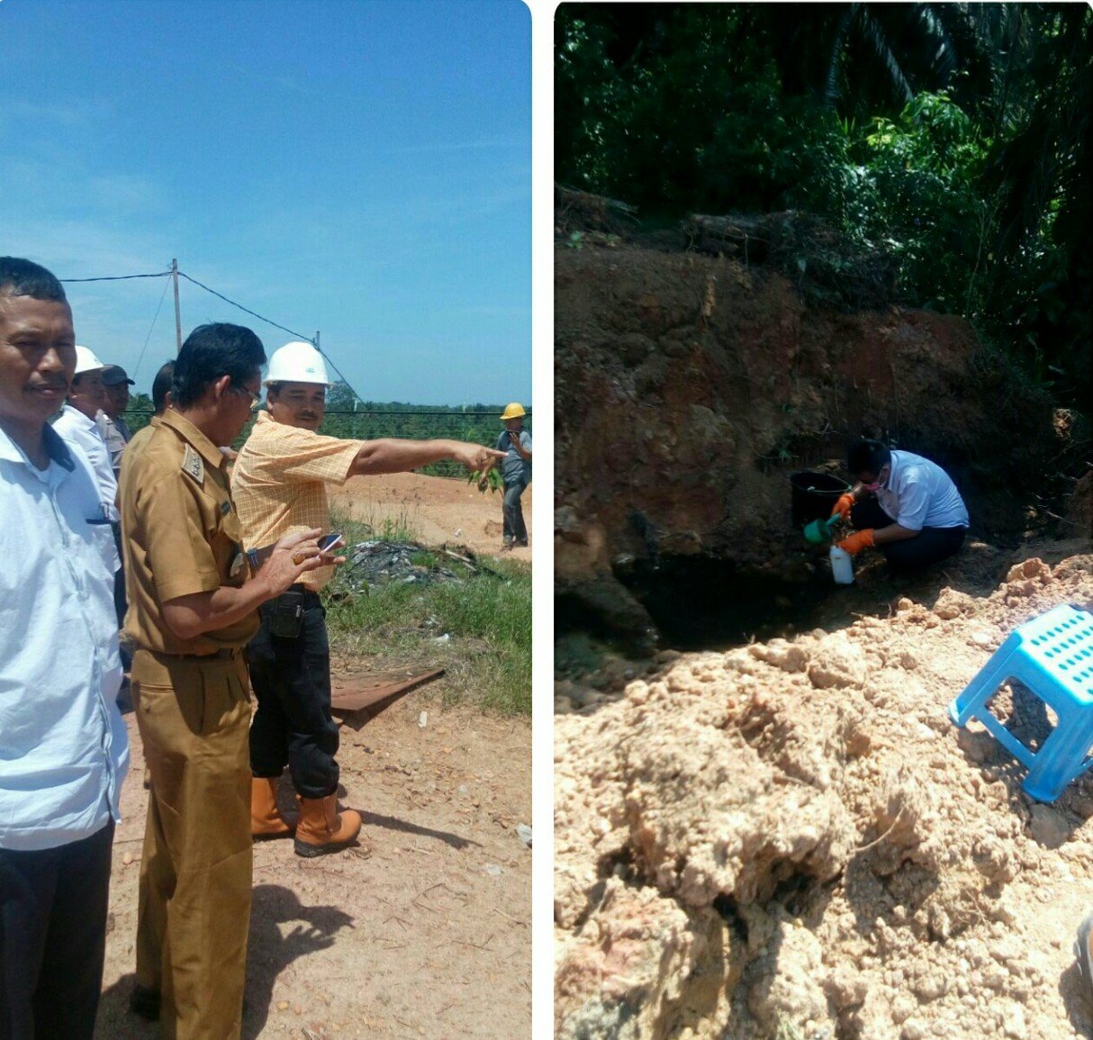 Versi Camat, PT SM Ngaku Buka Kolam Genangan Air