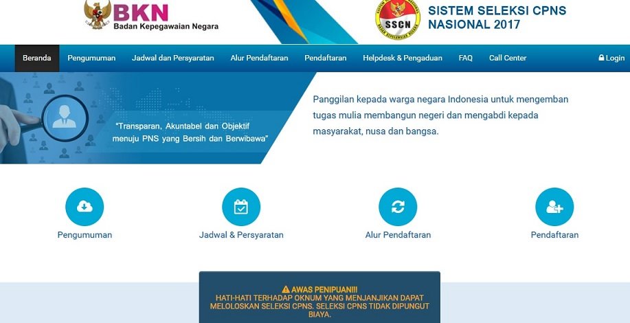 Resmi, 60 Kementerian dan Lembaga Buka Lowongan 17.928 CPNS