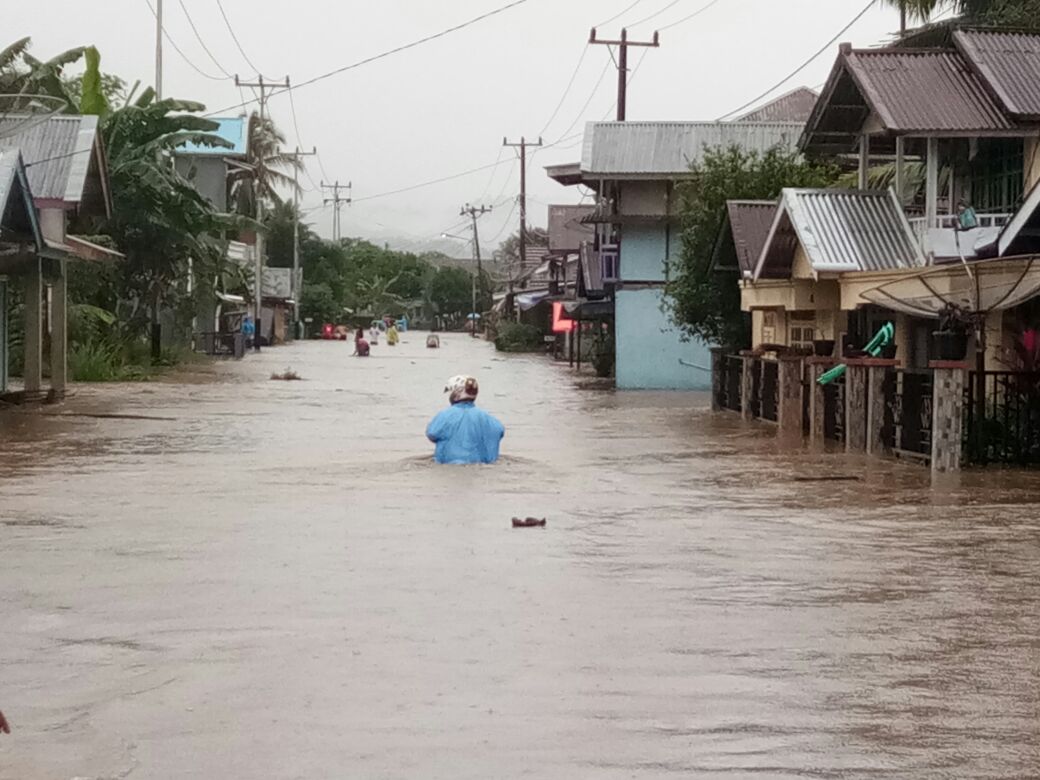 7 Desa Serahkan Data Kerugian Bencana Banjir Lebong