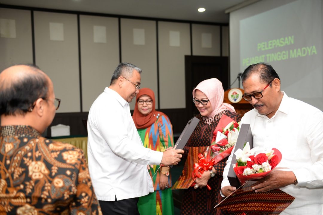 Mendes PDTT Lepas 4 Purna Tugas Pejabat Tinggi Madya