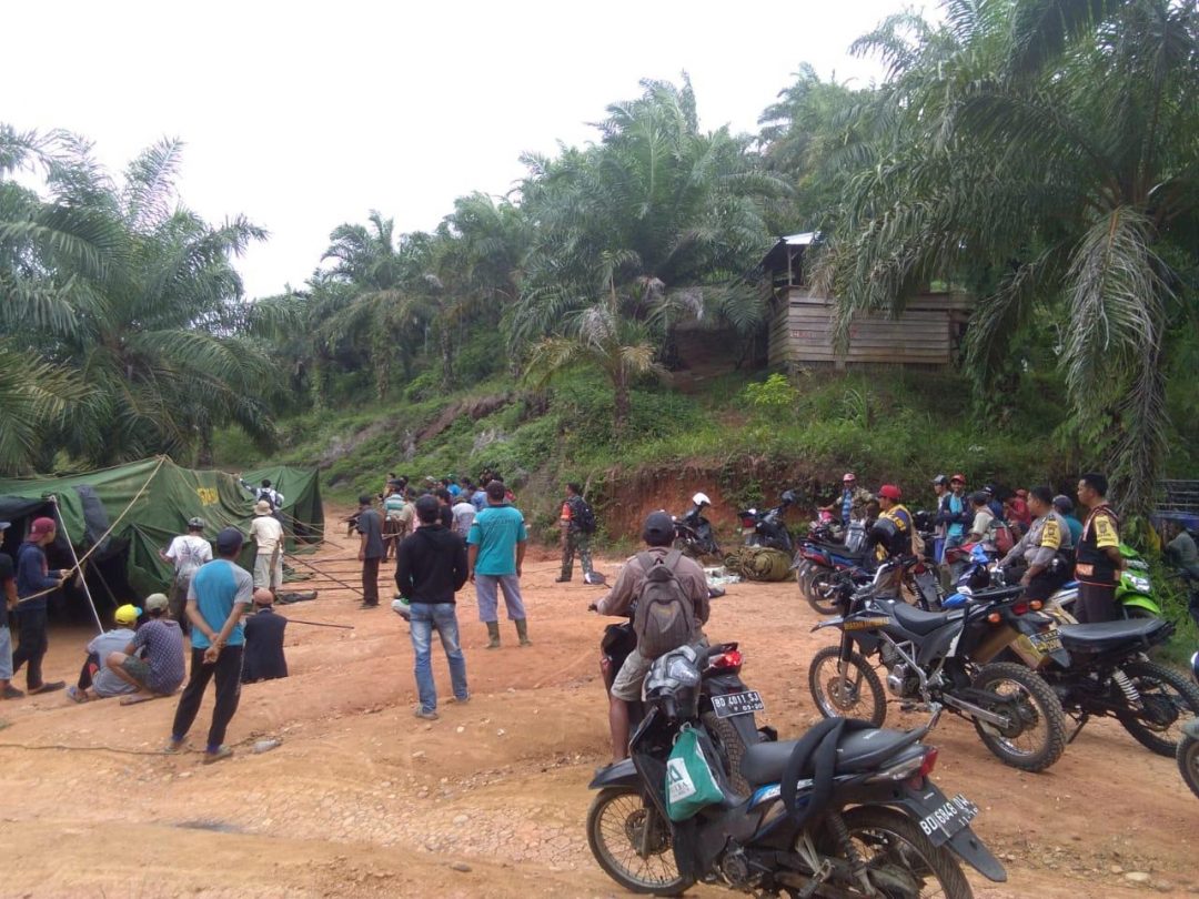 Warga Urai Duduki Lahan Koperasi Senabah Makmur