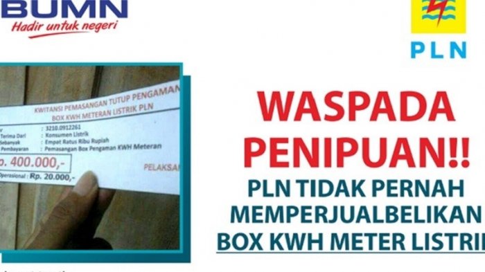 Awas Penipuan Berkedok Jual Box PLN