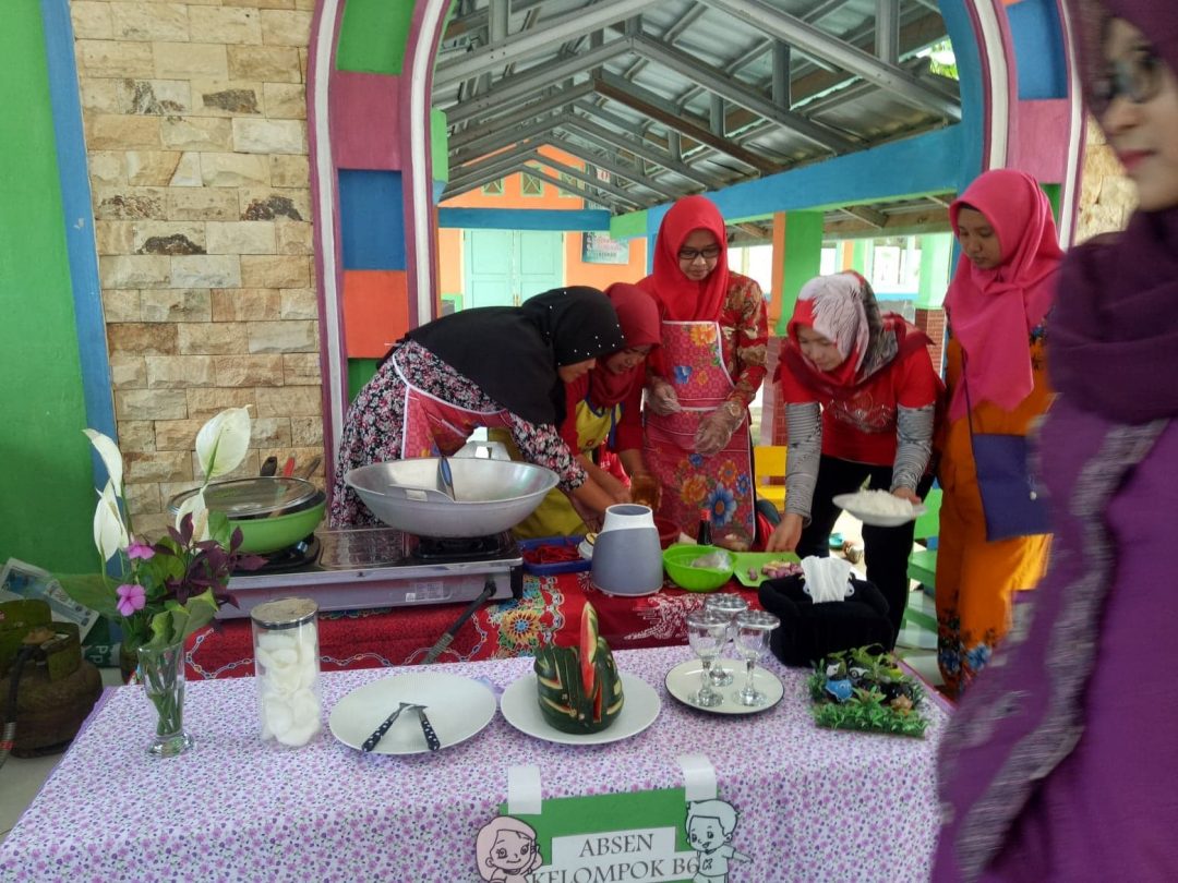 Program Parenting, PAUD Negeri Model Gelar Lomba Masak