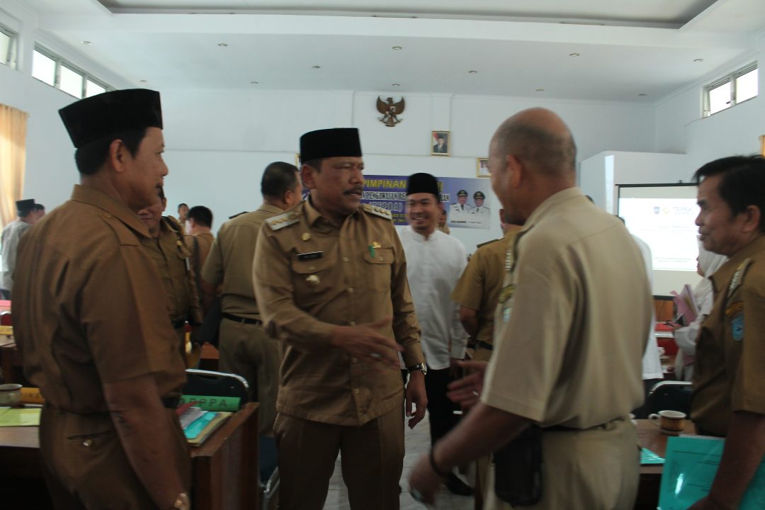 12 OPD Rapor Merah, Bupati Mian Kecewa