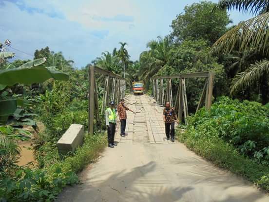 Jembatan Belum Dilelang, Camat Bakal Temui Pemprov