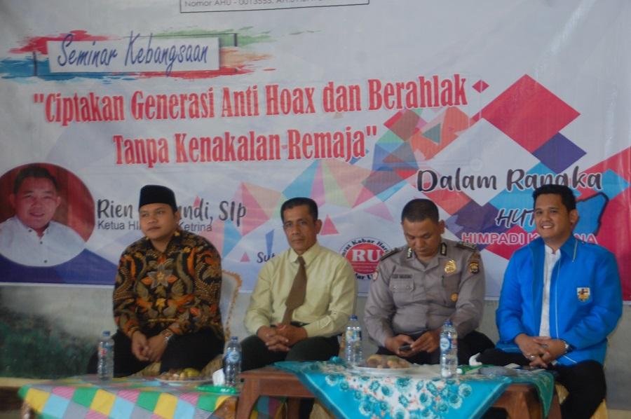 Kobarkan Semangat Nasionalis, Himpadi Inisiasi Seminar Kebangsaan