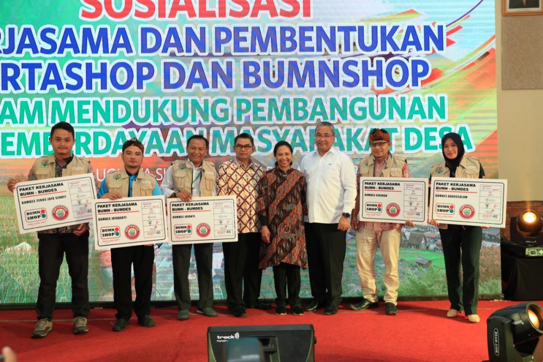 Tingkatkan Perekonomian Sukabumi, Mendes PDTT dan Menteri BUMN Bentuk Pertashop dan BUMNShop