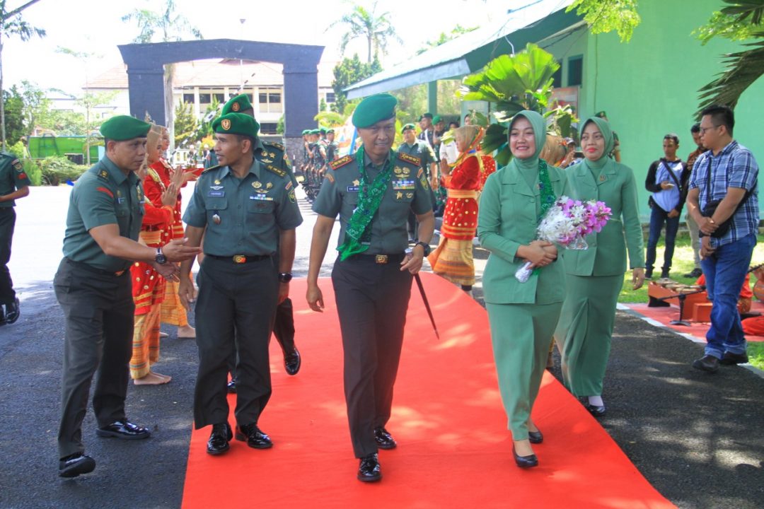 Tiba di Korem, Danrem Sebut Prajurit TNI Siap Laksanakan Tugas