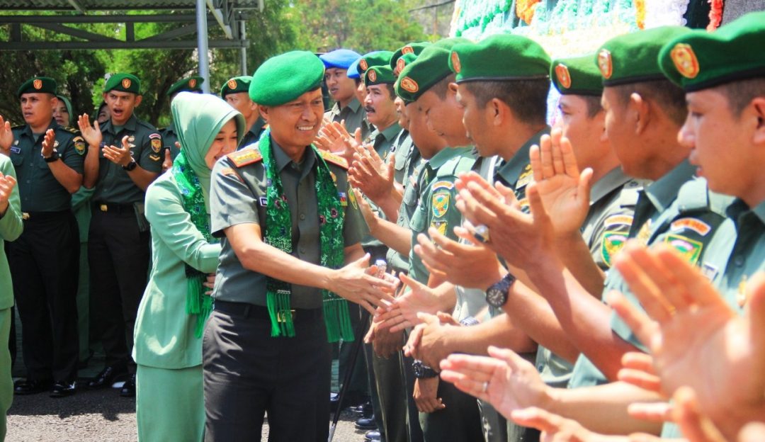 Tiba di Korem, Danrem Sebut Prajurit TNI Siap Laksanakan Tugas