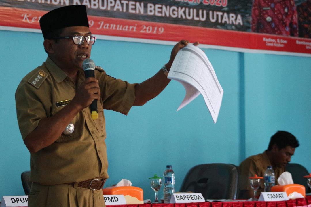 Anggaran Meningkat, Camat Berterimakasih ke Bupati