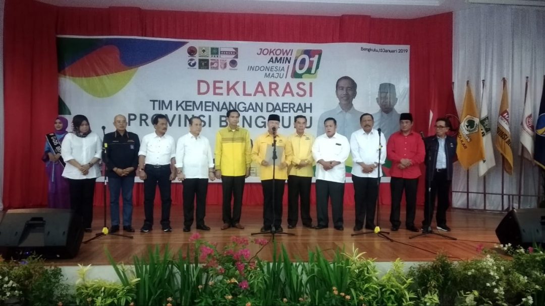 10 Kada Deklarasi, Jokowi-Ma’ruf Amin Ditargetkan Menang