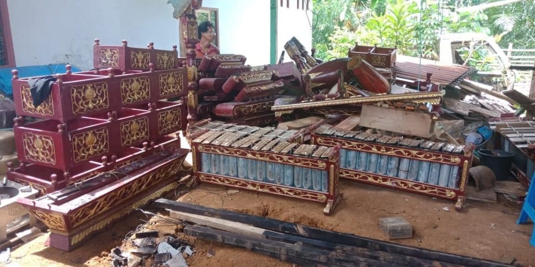 Keajaiban Dibalik Kebakaran Rumah Sumarno Harta Ludes, Alat Kesenian Tak Tersentuh Api