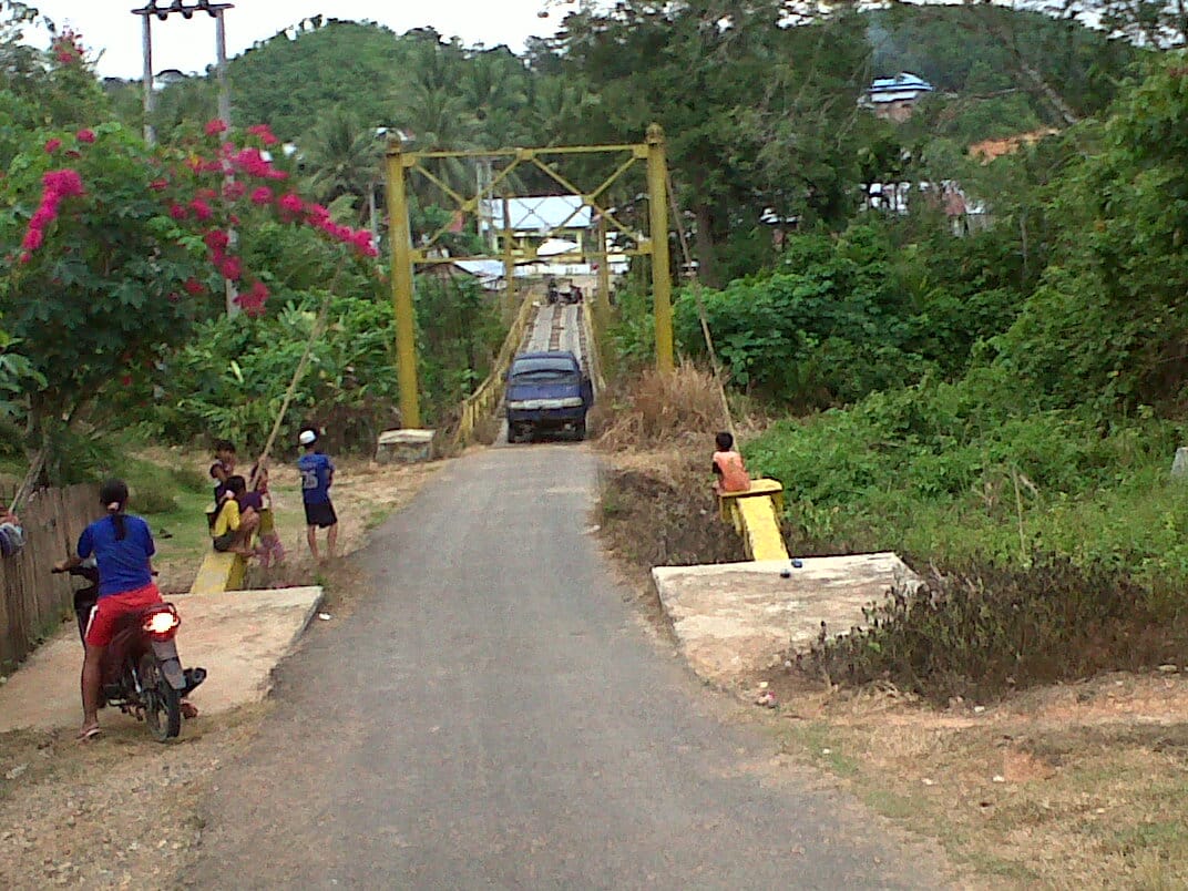 Kades Pagardin Usulkan Rehab Jembatan