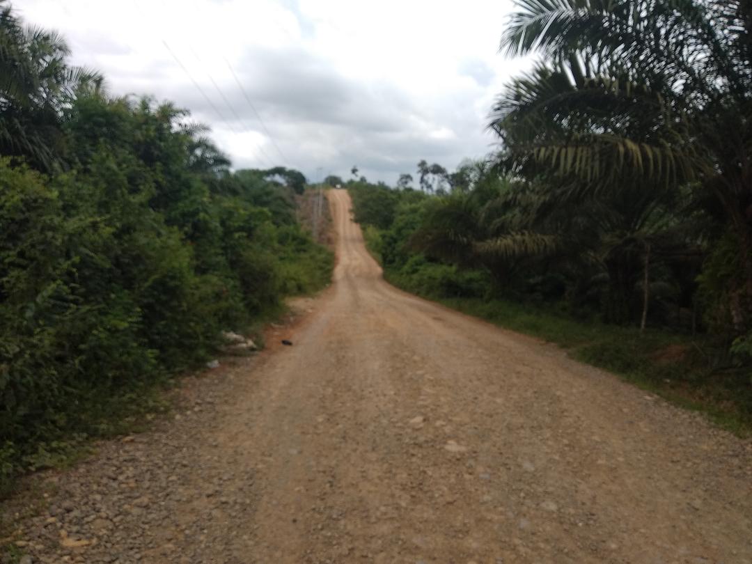 APBD Sentuh Dua Titik Jalan di Ulok Kupai