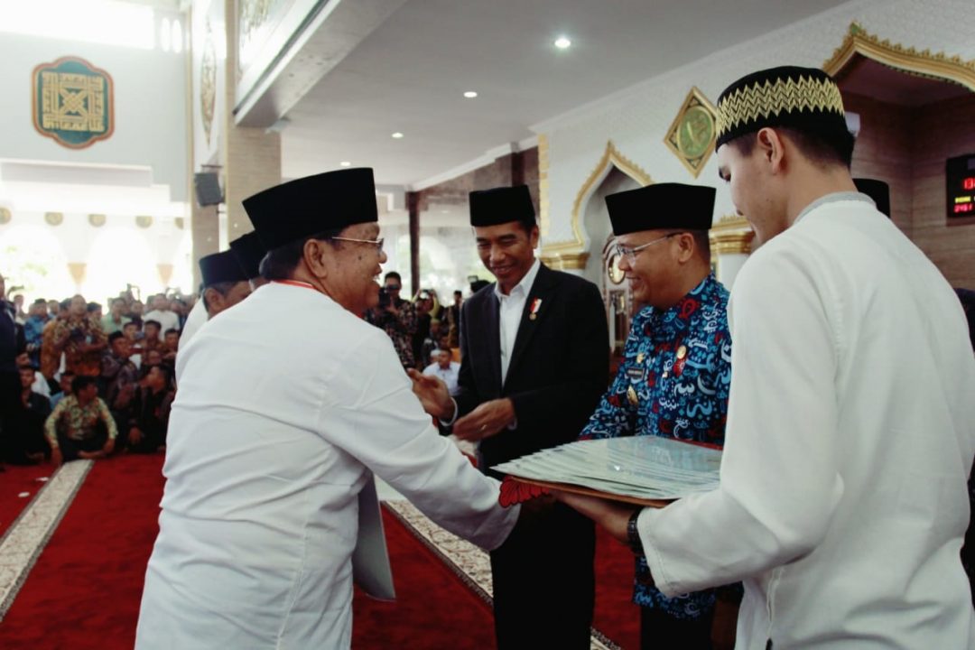 Kunker ke Bengkulu, Jokowi Serahkan Lahan Hibah