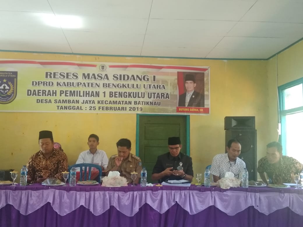 Buyung Satria Jaring Aspirasi Masyarakat