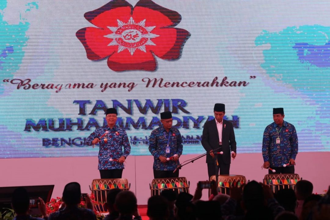 PRESIDEN JOKO WIDODO BUKA SIDANG TANWIR KE-51  TAHUN 2019 DI PROVINSI BENGKULU