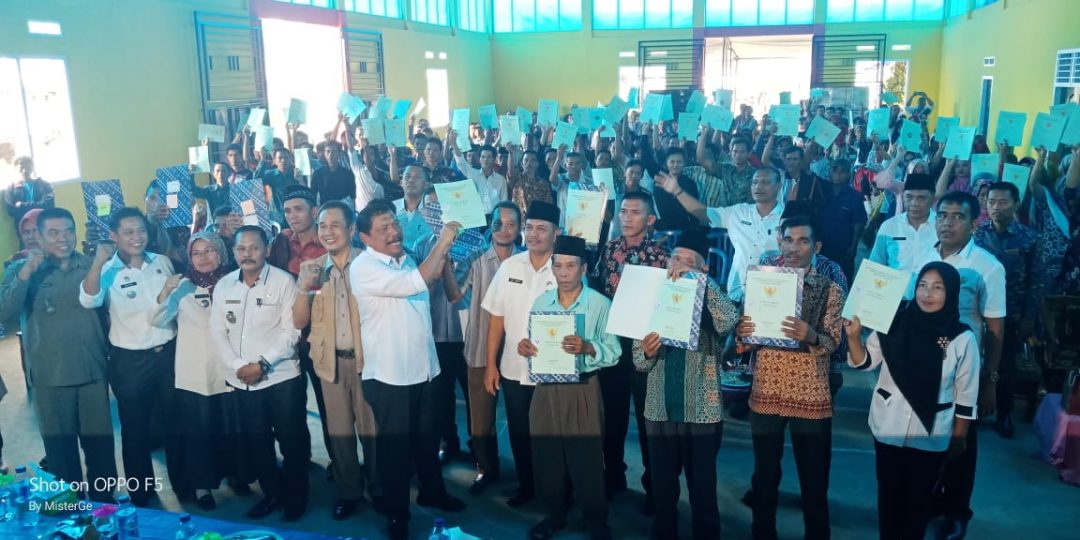 Bupati Targetkan Sertifikat Terselesaikan