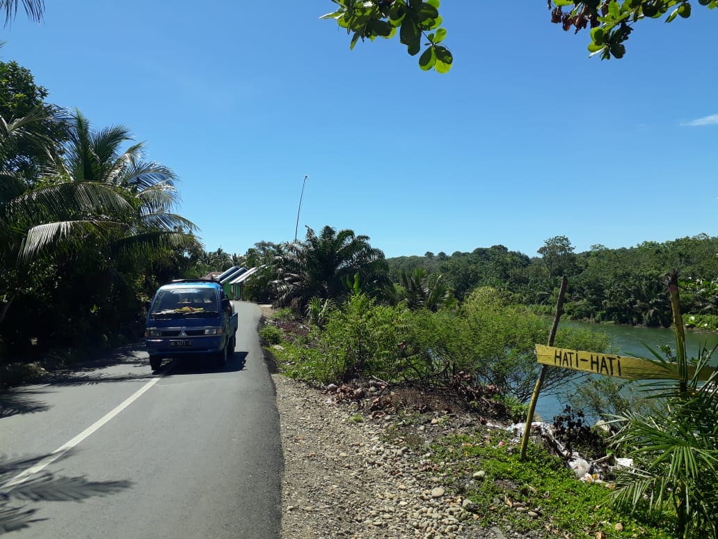 Bekas Longsor Perlu Rambu Peringatan