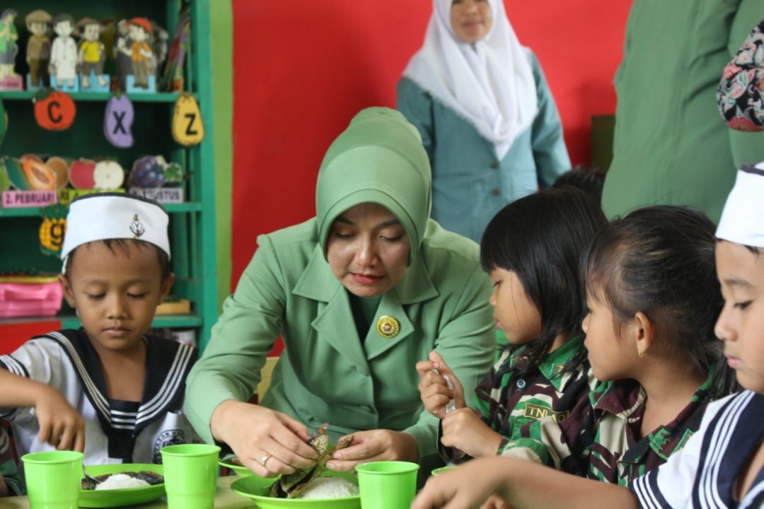 Gemar Menabung TK Kartika Sriwijaya II-16 Kodim 0407/Bengkulu